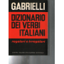 Dizionario dei verbi italiani regolari e irregolari.