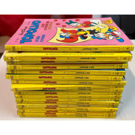 Lotto 18 fumetti Topolino (da n° 1600 a 1619 tranne 1601-1602).