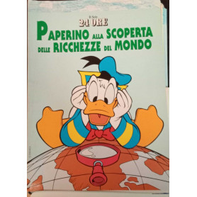 Paperino alla scoperta delle ricchezze del mondo. Serie completa n. 12 fascicoli.