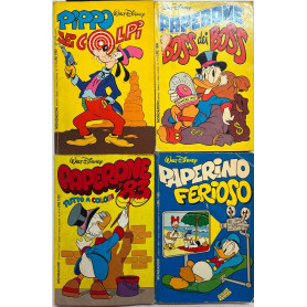 Lotto 4 fumetti I Classici di Walt Disney (n° 64-70-73-79).