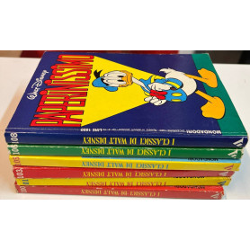 Lotto 6 fumetti I Classici di Walt Disney (n°100-101-103-105-106-108).