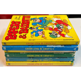 Lotto 6 fumetti I Classici di Walt Disney (n° 112-114-115-116-118-119).