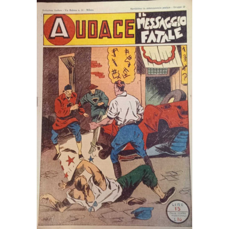 Albo Audace originale n. 11. Il messaggio fatale.