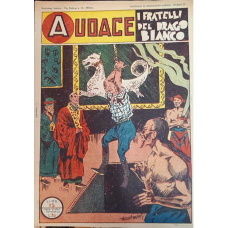 Albo Audace originale n. 12. I fratelli del drago bianco.