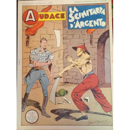 Albo Audace originale n. 13. La scimitarra d'argento.