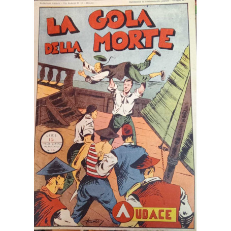 Albo Audace originale n. 16. La gola della morte.