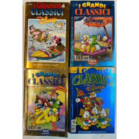 Lotto 4 volumi I Grandi Classici Disney (n° 93-178-200-244).