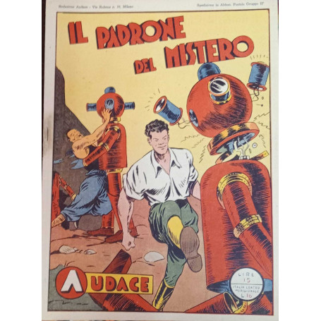Albo Audace originale n. 17. Il padrone del mistero.