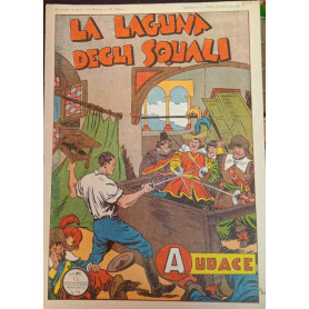 Albo Audace originale n. 20. La laguna degli squali.