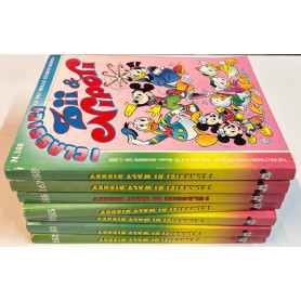 Lotto 7 volumi I Classici di Walt Disney (da n° 162 a 168).