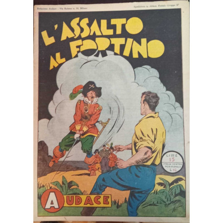 Albo Audace originale n. 21. L'assalto al fortino.