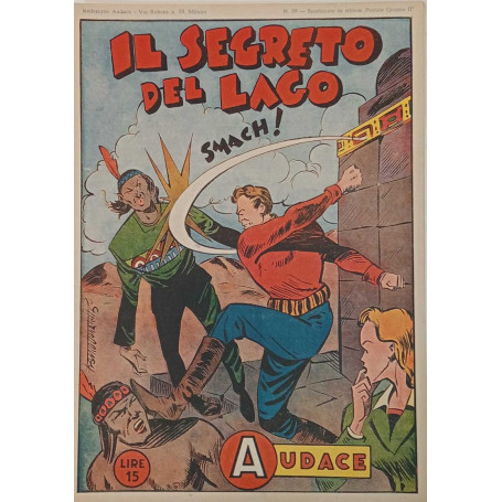 Albo Audace originale n. 30. Il segreto del lago.