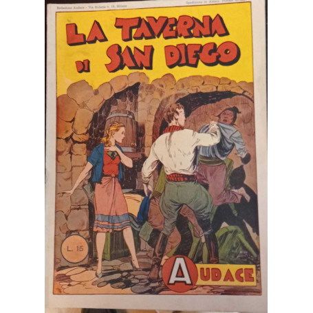 Albo Audace originale n. 28. La taverna di San Diego.