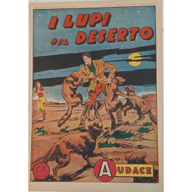 Albo Audace originale n. 40. I lupi del deserto.
