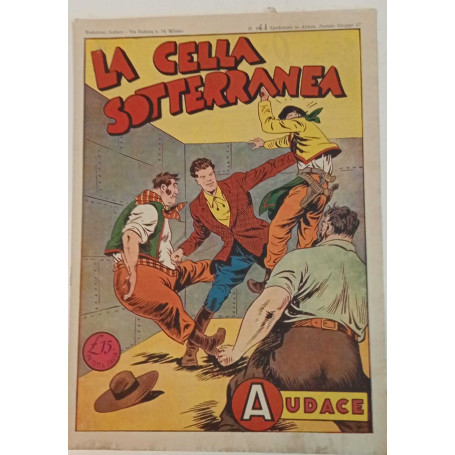 Albo Audace originale n. 41. La cella sotterranea.