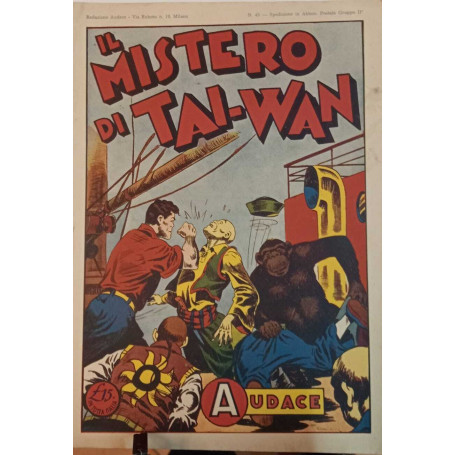 Albo Audace originale n. 45. Il mistero di Tai-wan.