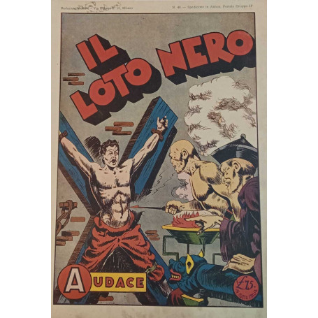 Albo Audace originale n. 46. Il loto nero.