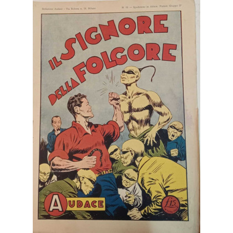 Albo Audace originale n. 53. Il signore della folgore.