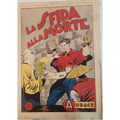 Albo Audace originale n. 54. La sfida alla morte.