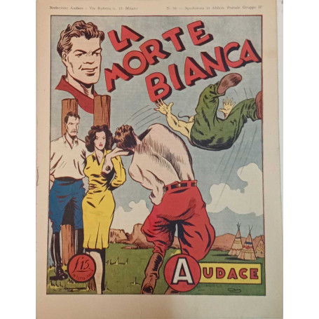 Albo Audace originale n. 56. La morte bianca.