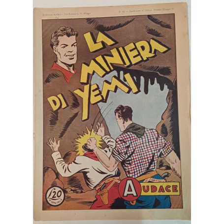 Albo Audace originale n. 65. La miniera di Yemi.