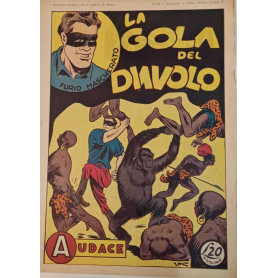 Albo Audace - Furio mascherato originale n. 69. La gola del diavolo.