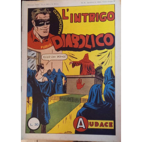 Albo Audace - Furio mascherato originale n. 76. L'intrigo diabolico.