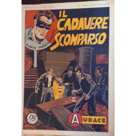 Albo Audace - Furio mascherato originale n. 77. Il cadavere scomparso.