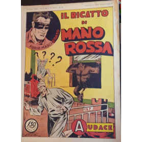 Albo Audace - Furio mascherato originale n. 79. Il ricatto di mano rossa.