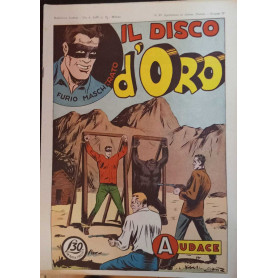 Albo Audace - Furio mascherato originale n. 87. Il disco d'oro.