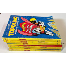 Lotto 8 fumetti Topolino (numeri vari in descrizione).
