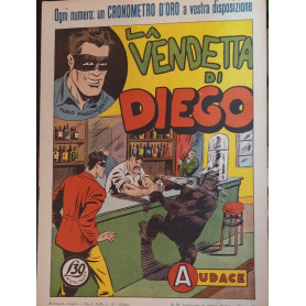Albo Audace - Furio mascherato originale n. 93. La vendetta di Diego.