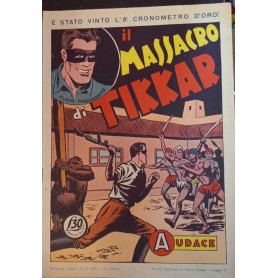 Albo Audace - Furio mascherato originale n. 102. Il massacro Tikkar.