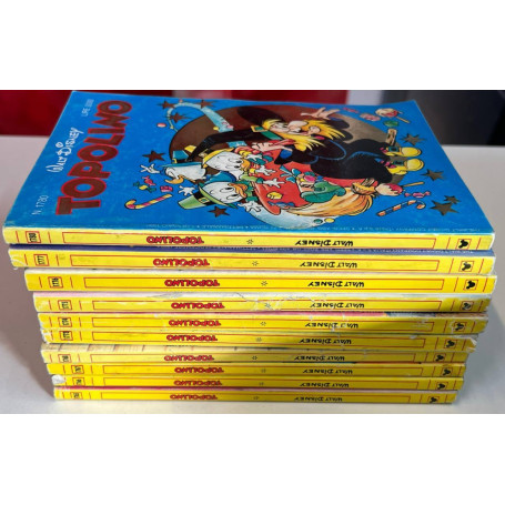 Lotto 10 fumetti Topolino (numeri in descrizione).