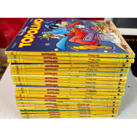 Lotto 19 fumetti Topolino (da 2001 a 2019 escluso 2016).
