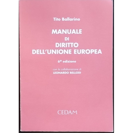 Manuale di diritto dell'Unione europea