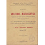 Corso di anatomia microscopica. I. Istologia generale.