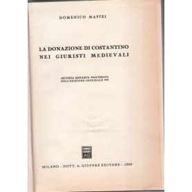 La donazione di Costantino nei giuristi medievali.