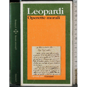 Operette morali.
