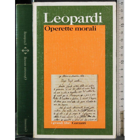 Operette morali.