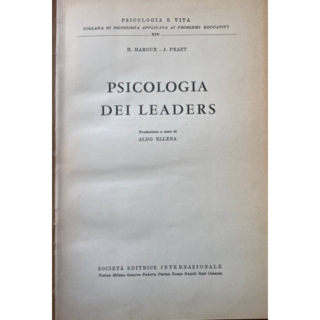 Psicologia dei leaders.
