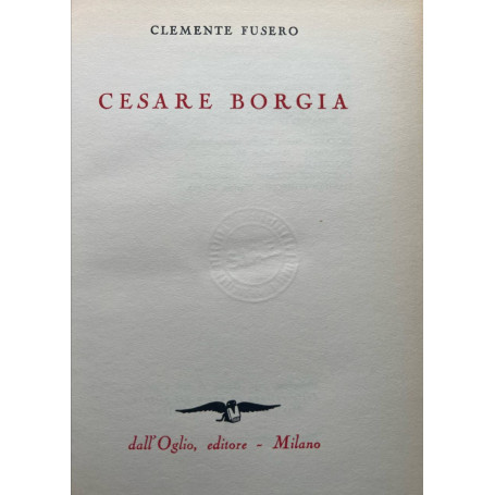 Cesare Borgia.