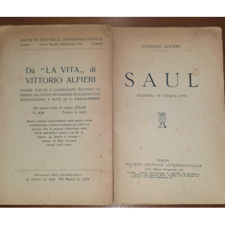 Saul. Tragedia in cinque atti