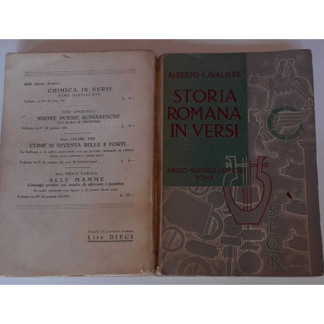 Storia romana in versi