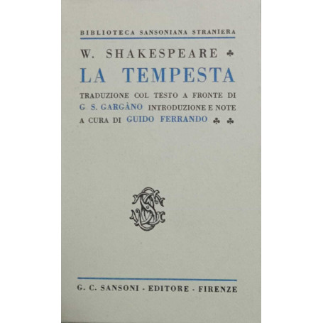 La tempesta.