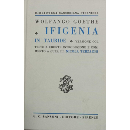 Ifigenia in Tauride.