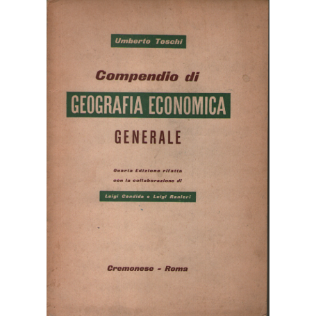 Compendio di geografia economica generale.