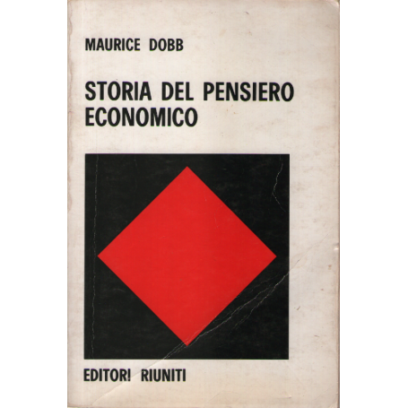 Storia del pensiero economico.