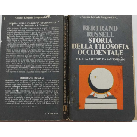 Storia della filosofia occidentale. Volume II: Da Aristotele a San Tommaso