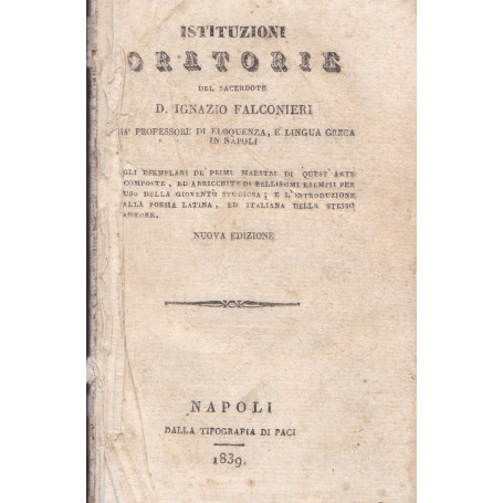 Istituzioni oratorie